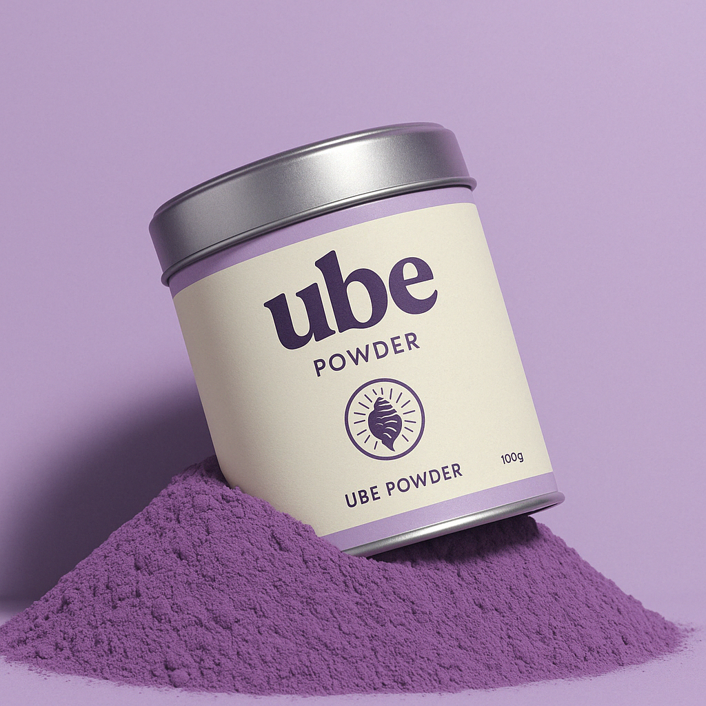 Poudre d'ubé qualité premium pas cher. Poudre pour latté violet, barista