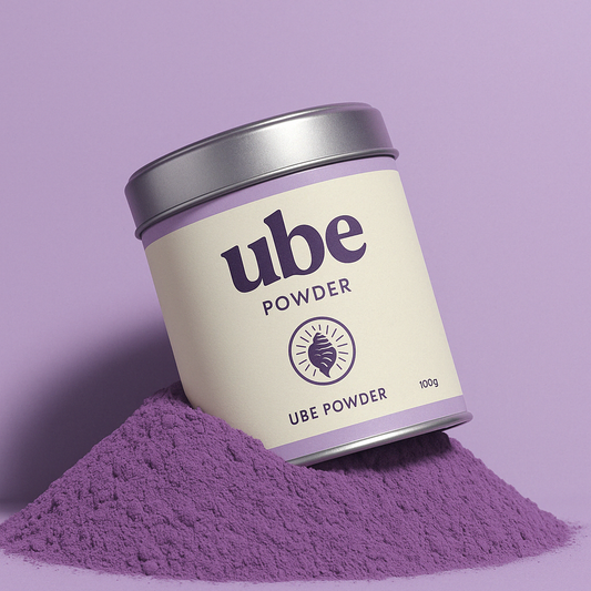 Poudre d'ubé qualité premium pas cher. Poudre pour latté violet, barista